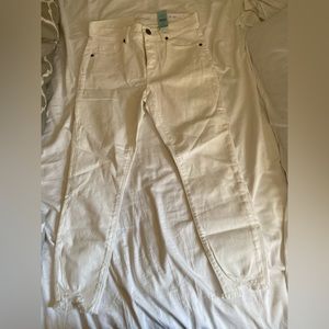 Loft skinny crop denim